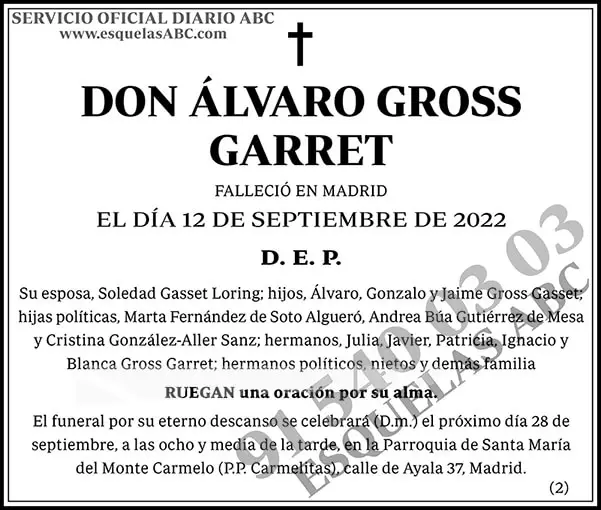 Álvaro Gross Garret