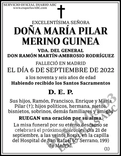 María Pilar Merino Guinea