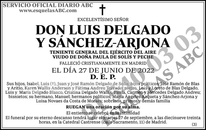 Luis Delgado y Sánchez-Arjona