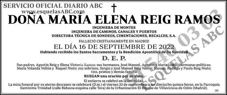 María Elena Reig Ramos