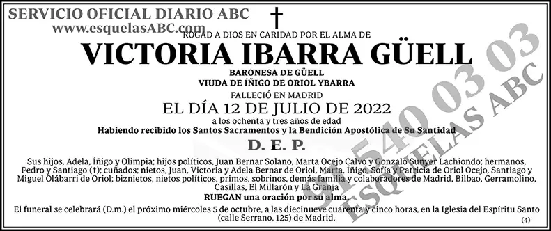 Victoria Ibarra Güell