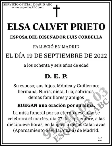 Elsa Calvet Prieto