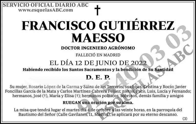 Francisco Gutiérrez Maesso