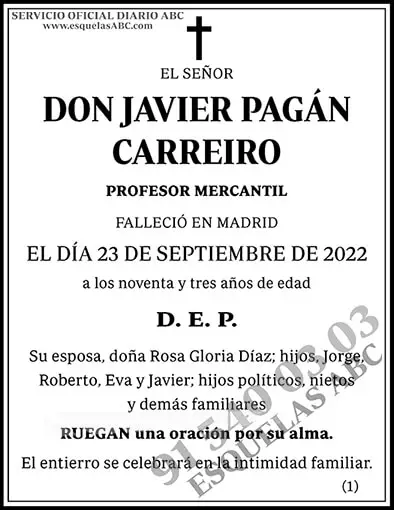 Javier Pagán Carreiro