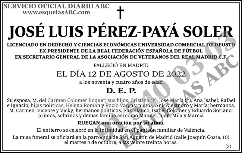 José Luis Pérez-Payá Soler