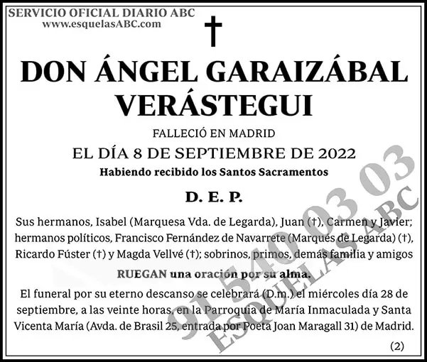 Ángel Garaizábal Verástegui