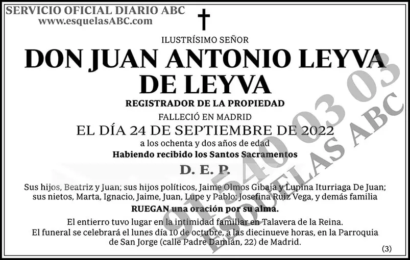 Juan Antonio Leyva de Leyva