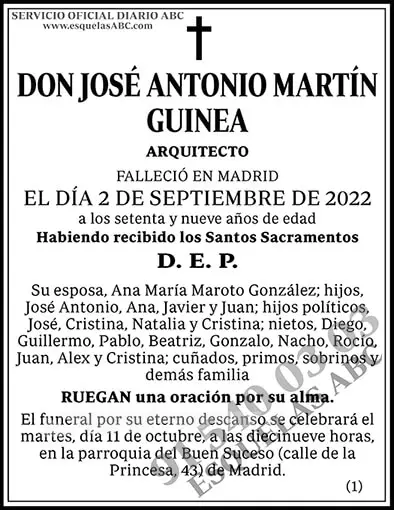 José Antonio Martín Guinea