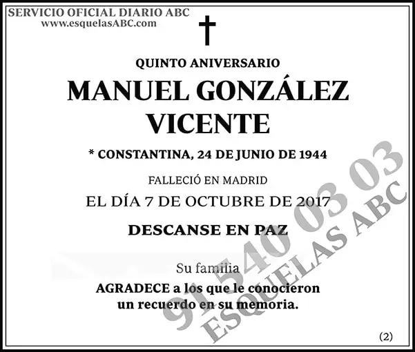 Manuel González Vicente