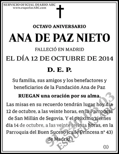 Ana de Paz Nieto