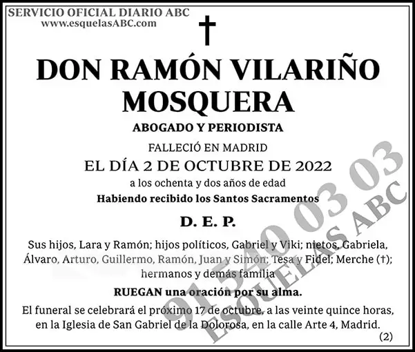 Ramón Vilariño Mosquera