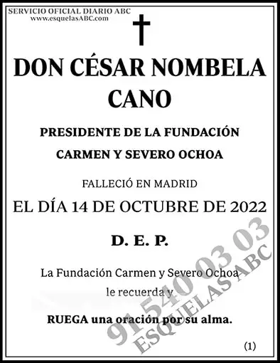 César Nombela Cano