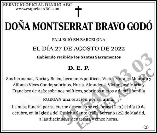 Montserrat Bravo Godó