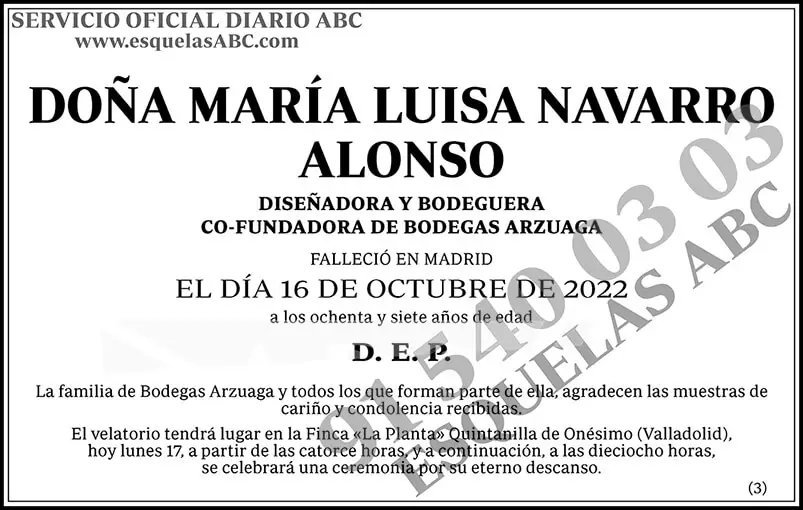 María Luisa Navarro Alonso