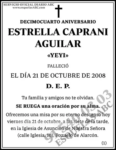 Estrella Caprani Aguilar