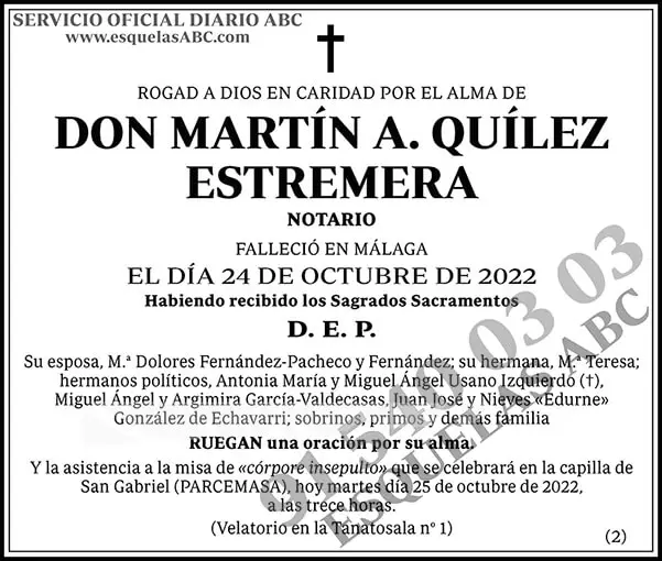 Martín A. Quílez Estremera