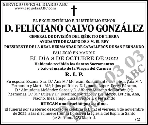 Feliciano Calvo González