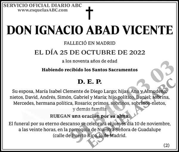 Ignacio Abad Vicente