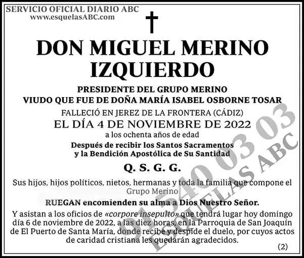 Miguel Merino Izquierdo