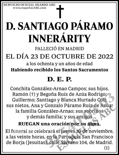 Santiago Páramo Innerárity