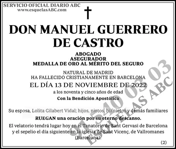 Manuel Guerrero de Castro