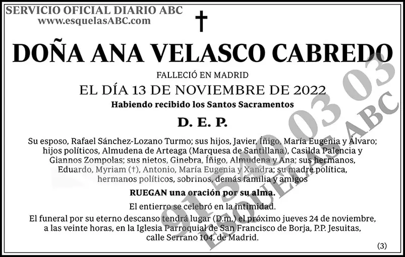 Ana Velasco Cabredo