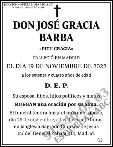 José Gracia Barba