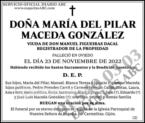 María del Pilar Maceda González