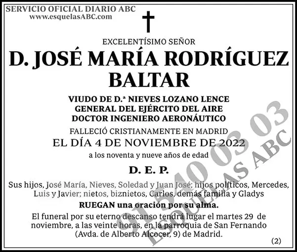 José María Rodríguez Baltar