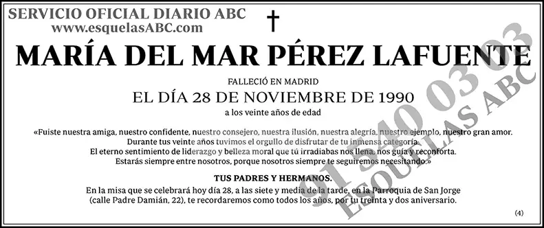 María del Mar Pérez Lafuente