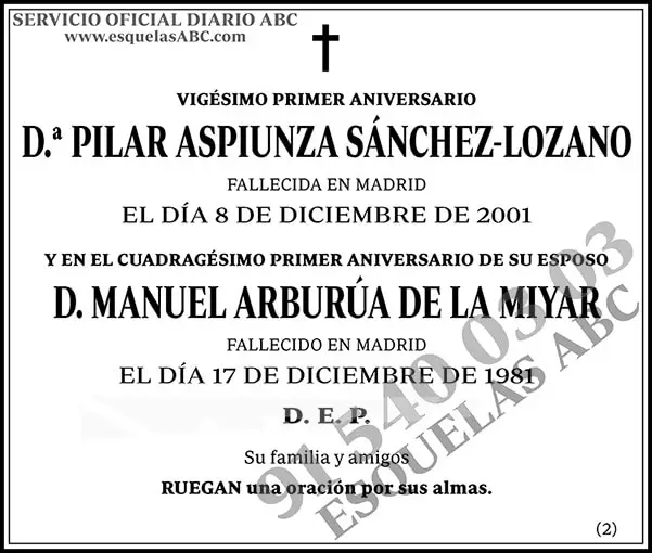 Pilar Aspiunza Sánchez-Lozano