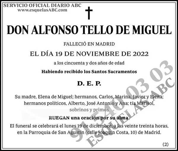 Alfonso Tello de Miguel