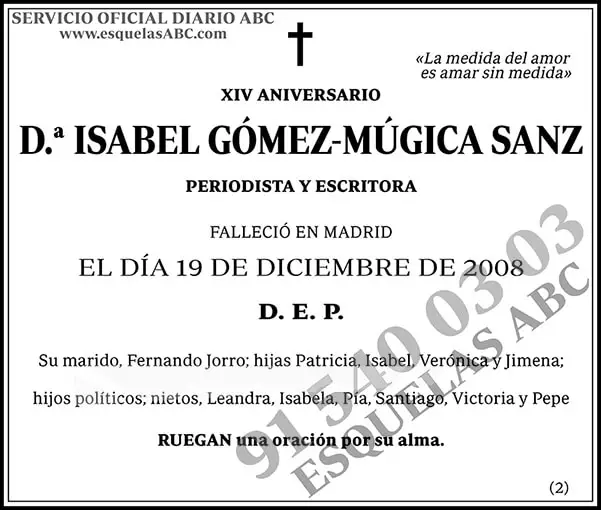 Isabel Gómez-Múgica Sanz