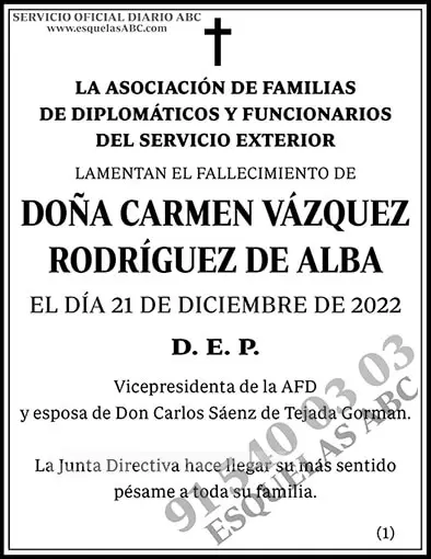 Carmen Vázquez Rodríguez de Alba