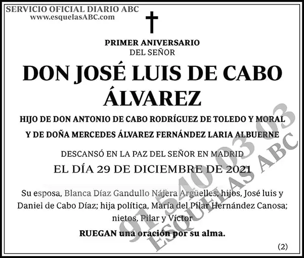 José Luis de Cabo Álvarez