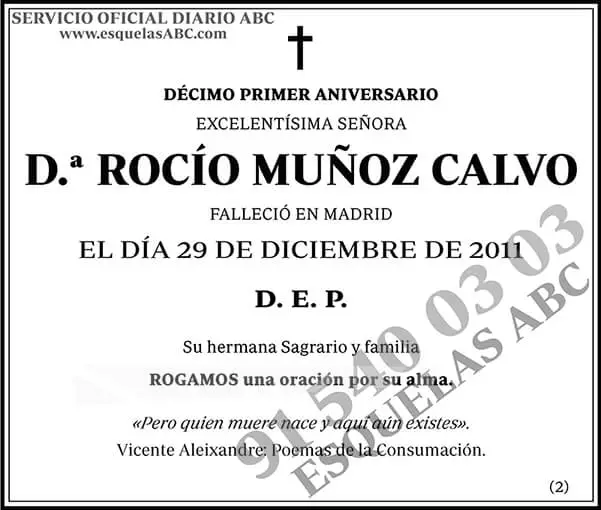 Rocío Muñoz Calvo