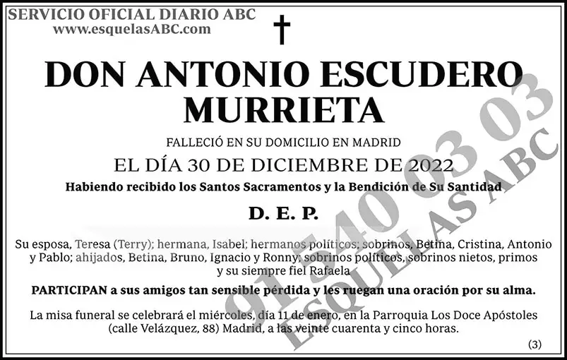 Antonio Escudero Murrieta