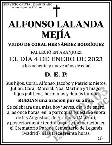 Alfonso Lalanda Mejía
