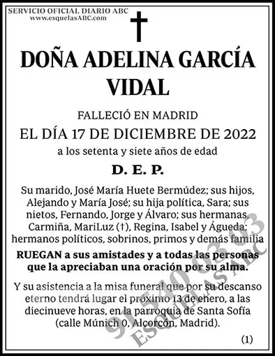 Adelina García Vidal