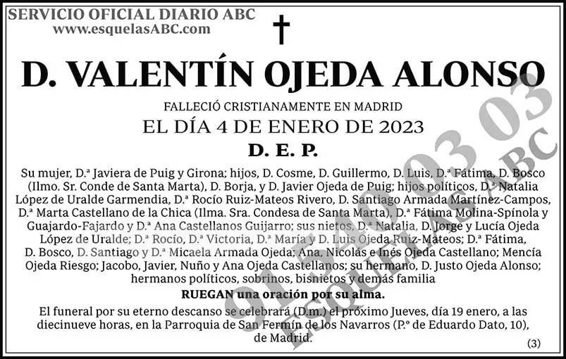 Valentín Ojeda Alonso