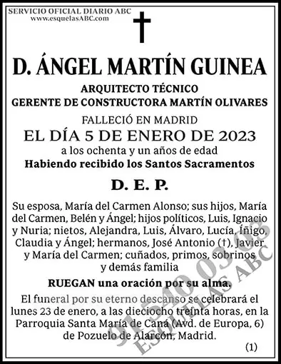 Ángel Martín Guinea