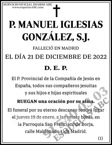 Manuel Iglesias González