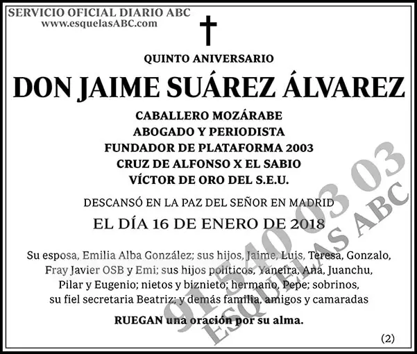 Jaime Suárez Álvarez