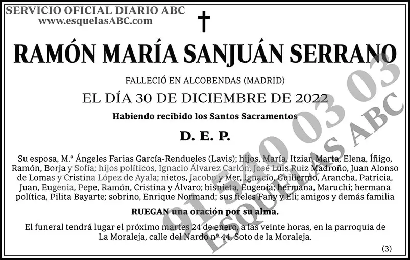 Ramón María Sanjuán Serrano