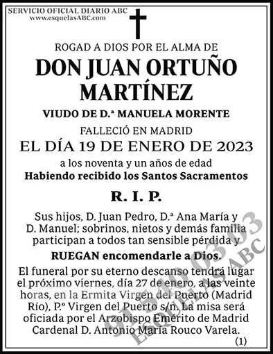 Juan Ortuño Martínez