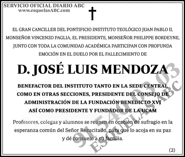 José Luis Mendoza
