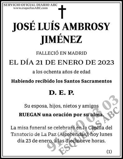 José Luís Ambrosy Jiménez