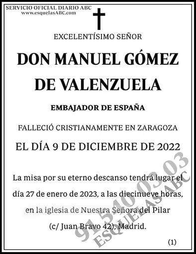 Manuel Gómez de Valenzuela