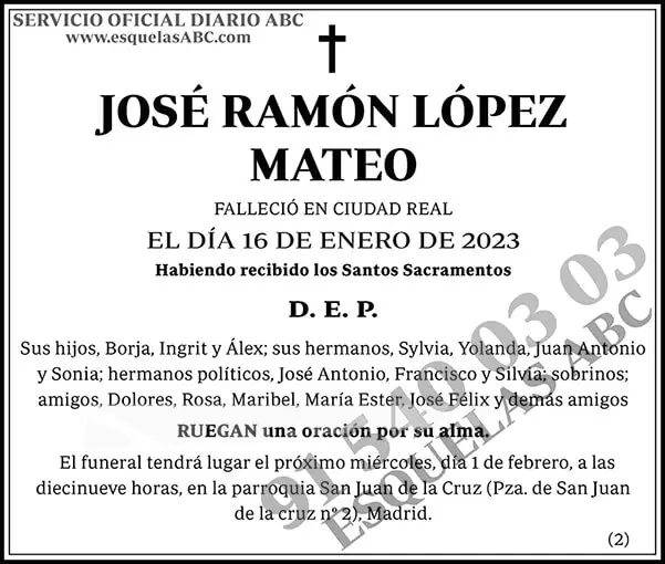José Ramón López Mateo