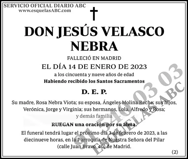 Jesús Velasco Nebra